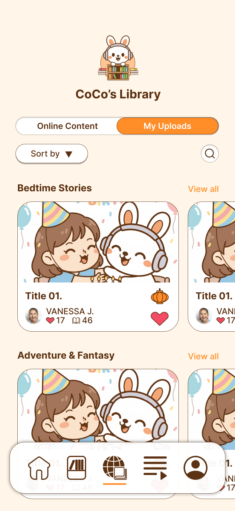 CoCo's Library, the community where families publish and discover stories