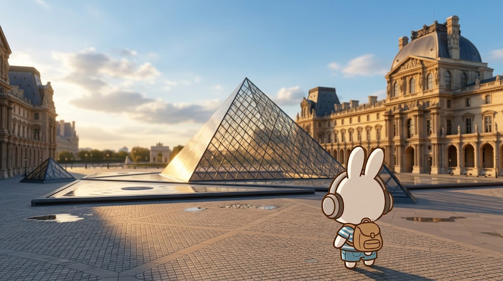 CoCo visits the Louvre in a mini-series story