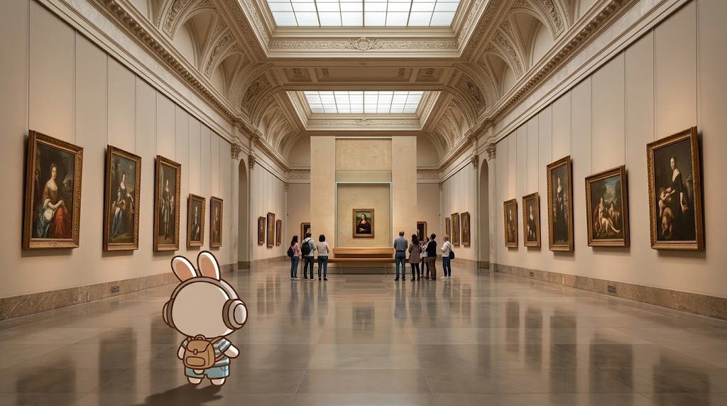 CoCo and the Mona Lisa