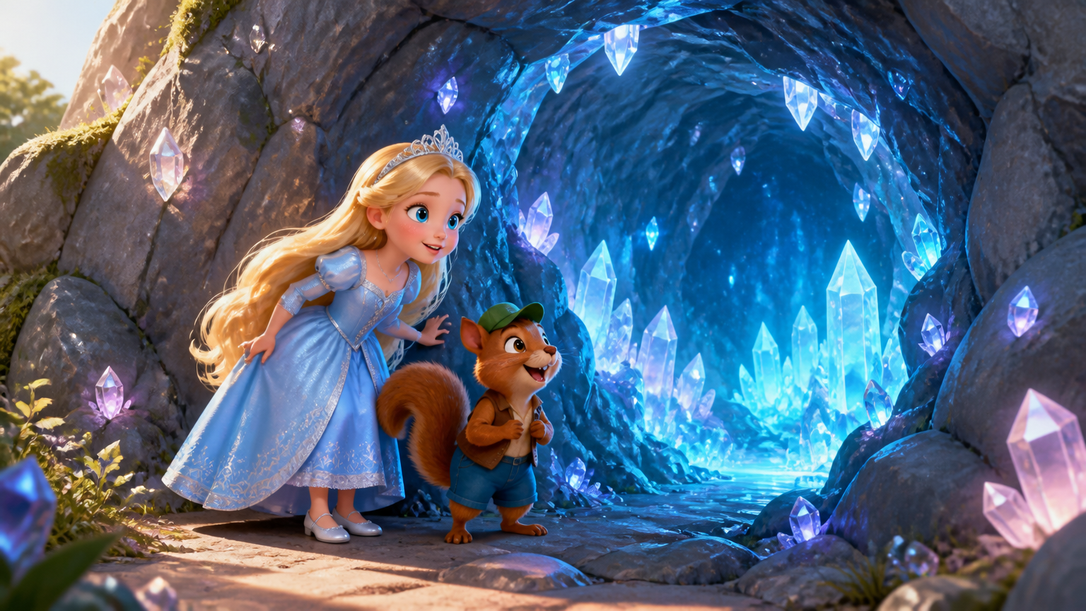 Princess Adventure chapter one - the crystal cave