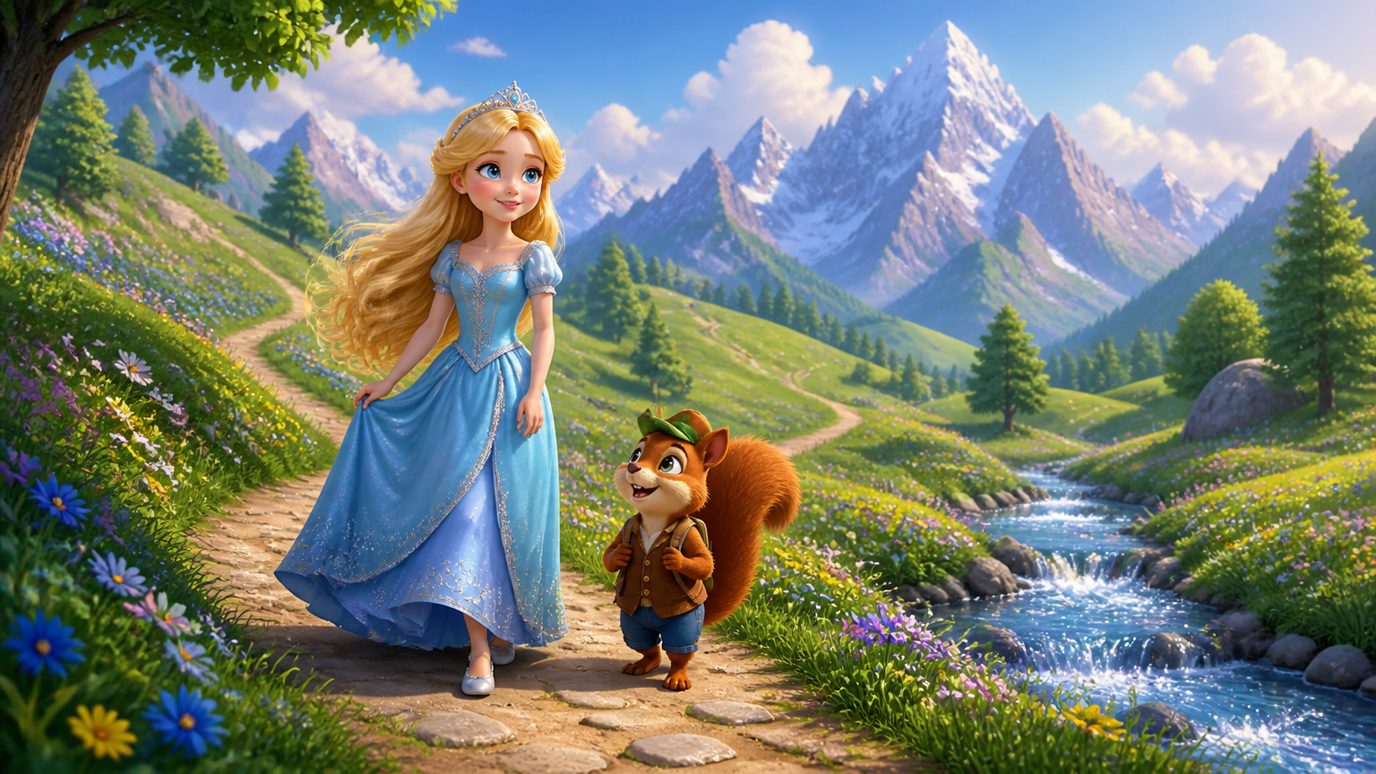 Princess Adventure chapter two - over the mountains